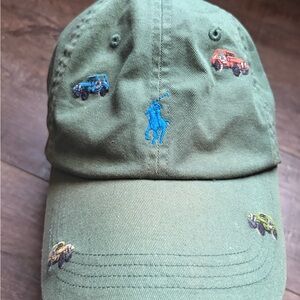 Green Polo by Ralph Lauren Embroidered Cap